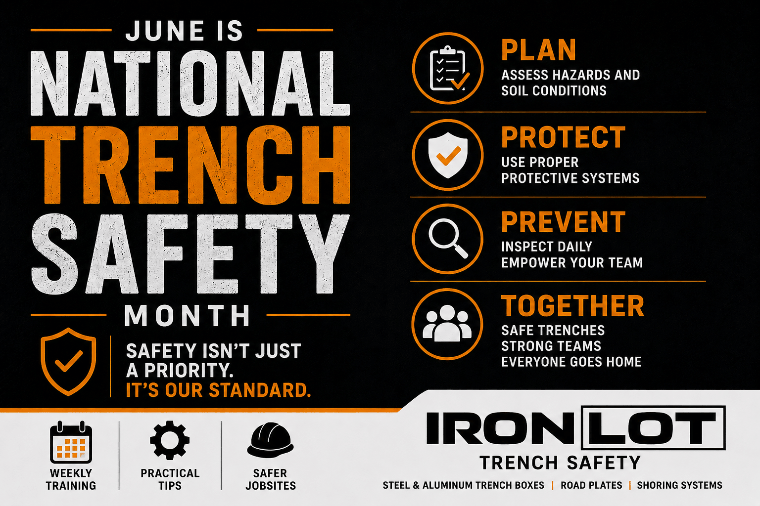 National Trench Safety Month