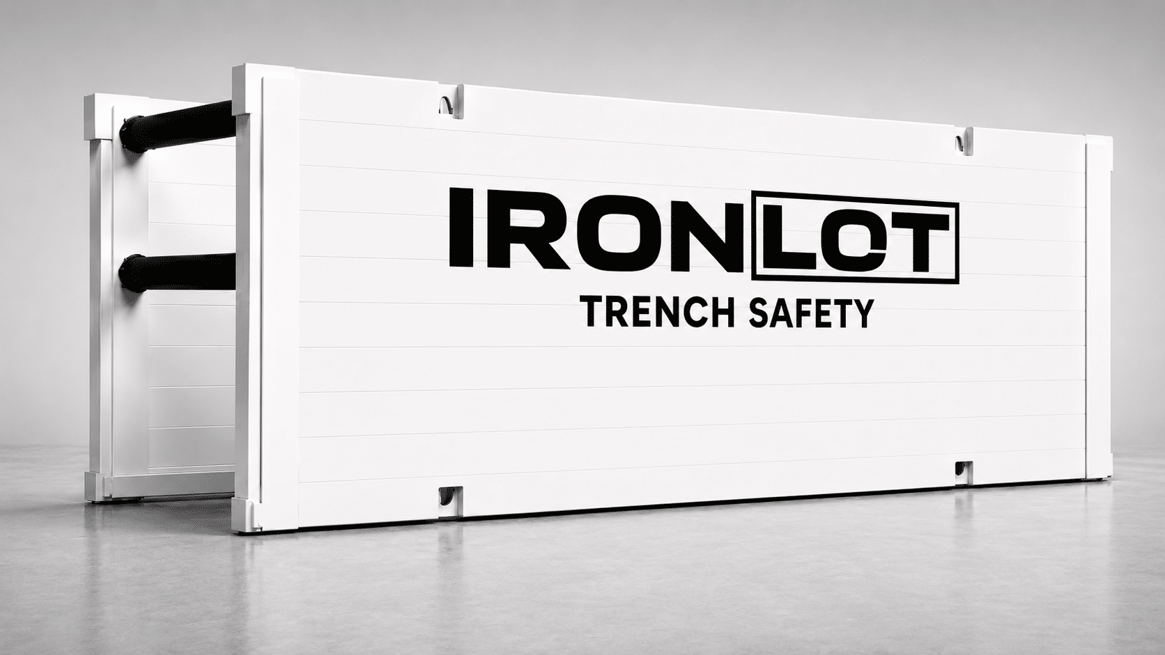 Trench boxes available from Iron Lot for excavation and utility work