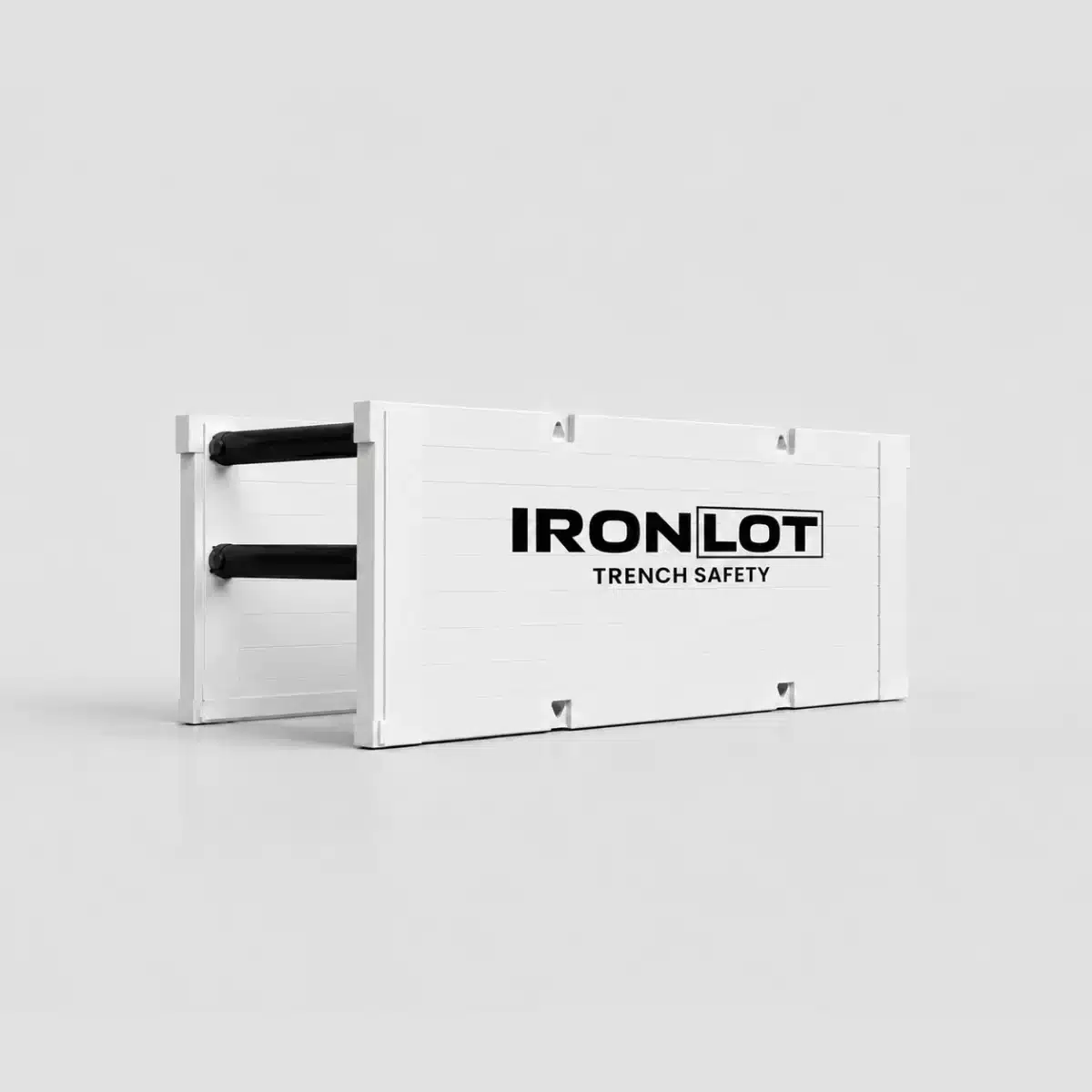 4x10 Steel Trench Box - ESC 4 Inch Wall - Iron Lot Trench Safety