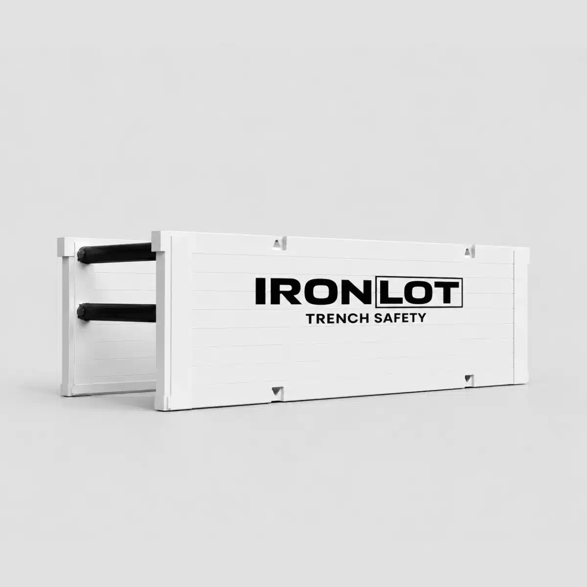 4x12 Steel Trench Box - ESC 4 Inch Wall - Iron Lot Trench Safety