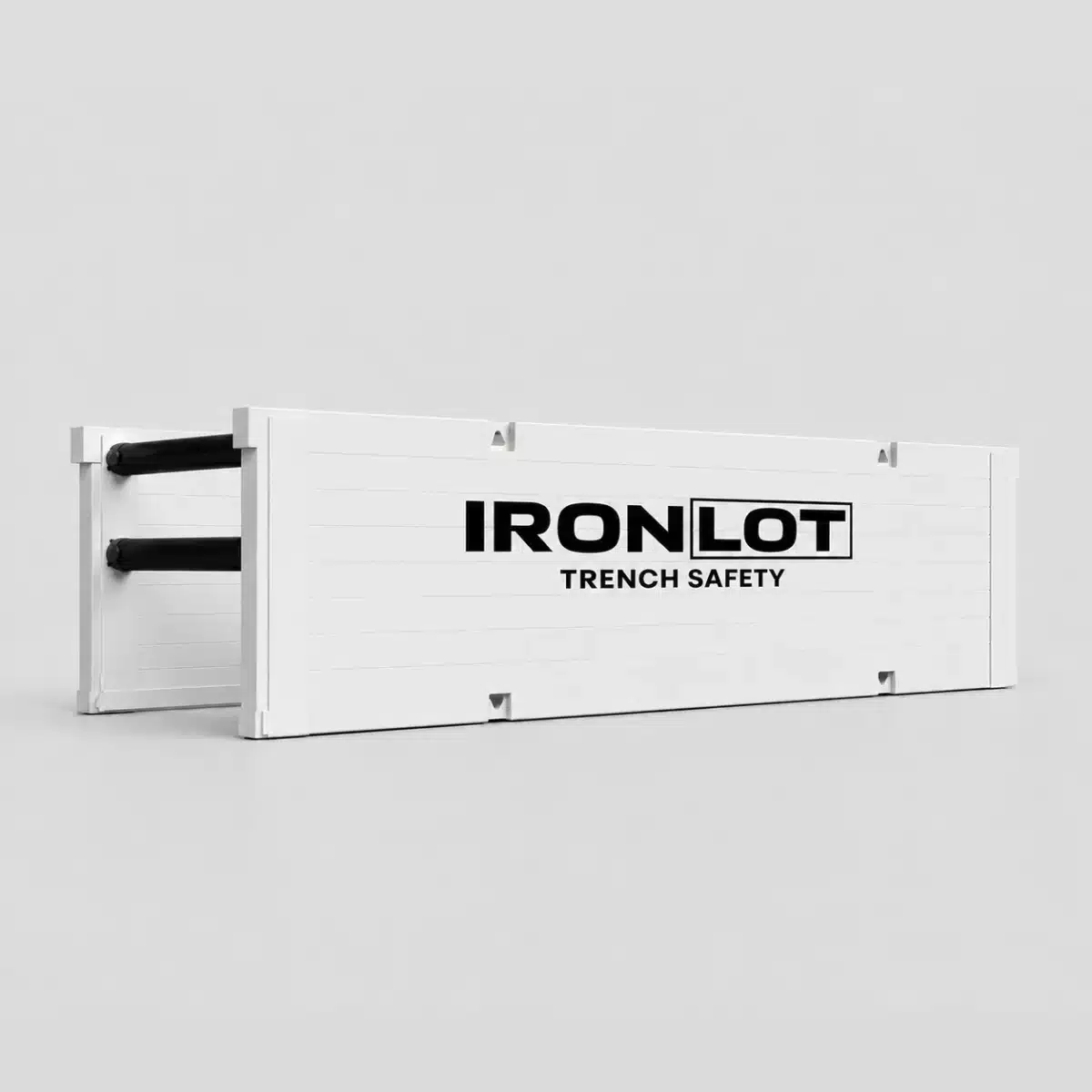 4x16 Steel Trench Box - ESC 4 Inch Wall - Iron Lot Trench Safety