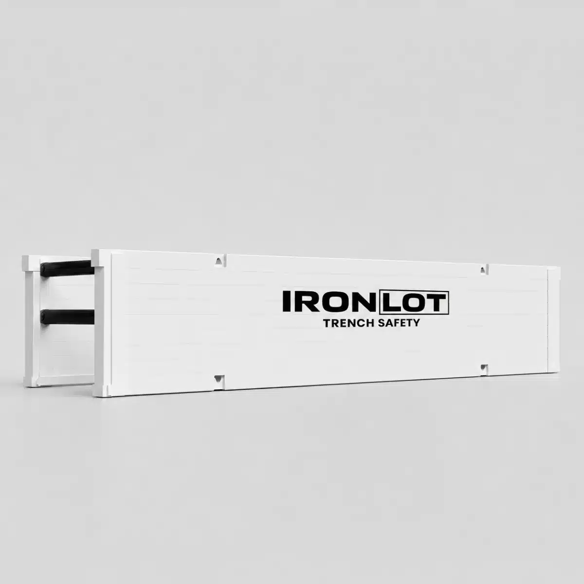 4x24 Steel Trench Box - ESC 6 Inch Wall - Iron Lot Trench Safety