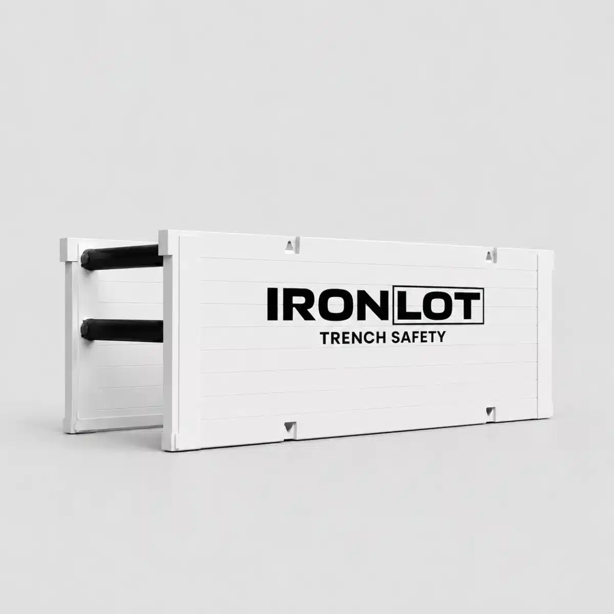 6x12 Steel Trench Box - ESC 4 Inch Wall - Iron Lot Trench Safety