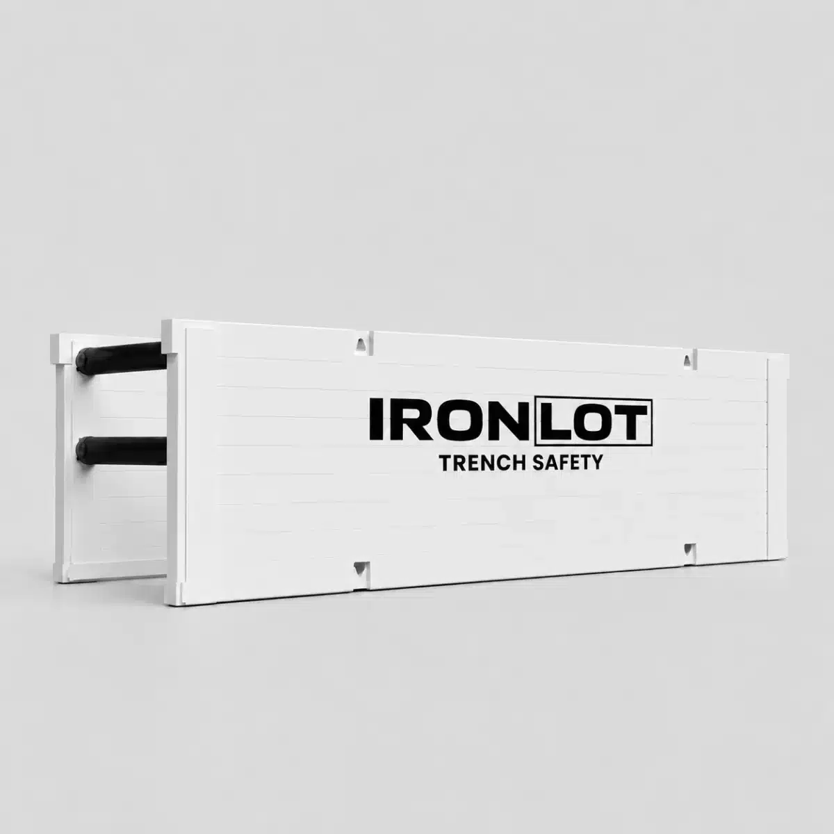 6x20 Steel Trench Box - ESC 4 Inch Wall - Iron Lot Trench Safety