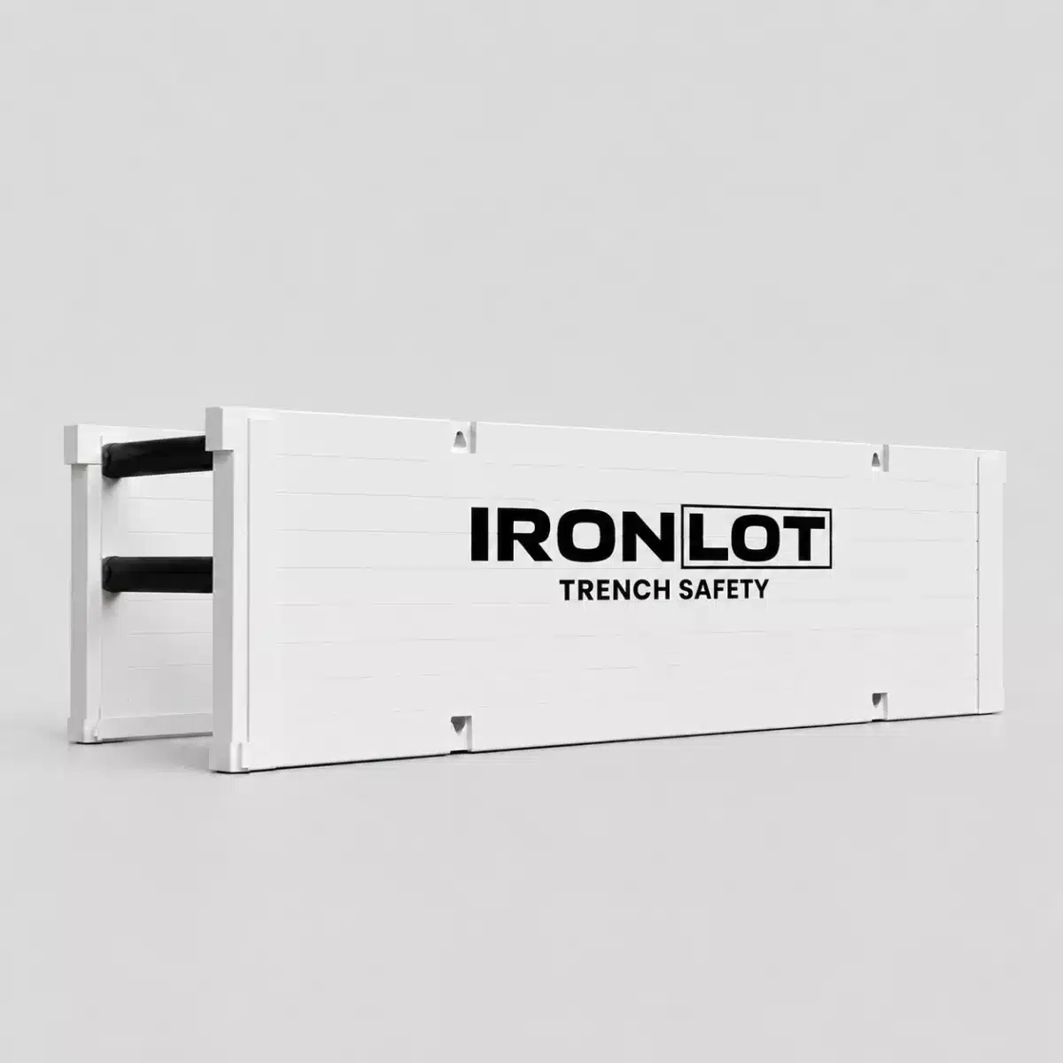 6x20 Steel Trench Box - ESC 6 Inch Wall - Iron Lot Trench Safety