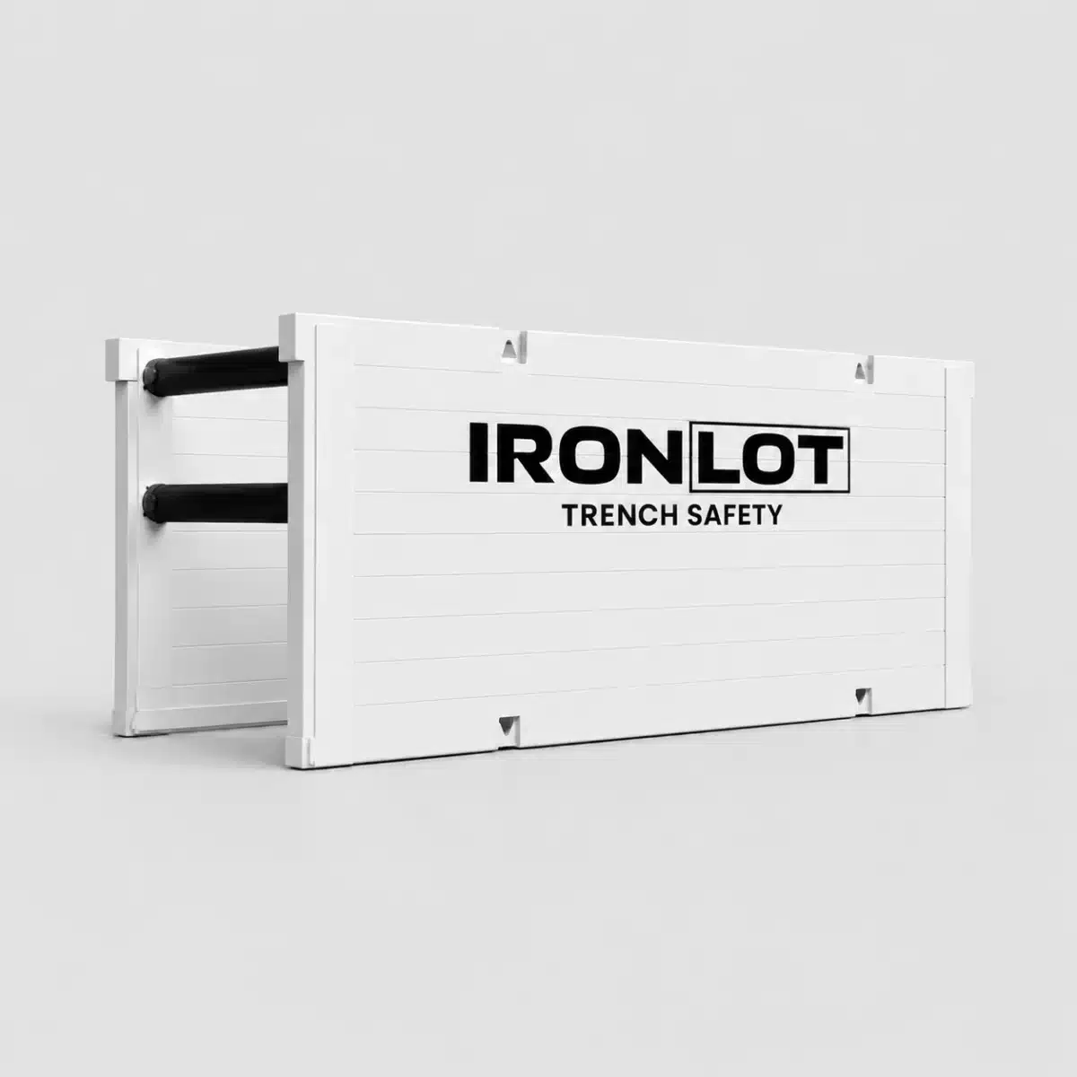 8x12 Steel Trench Box - ESC 4 Inch Wall - Iron Lot Trench Safety