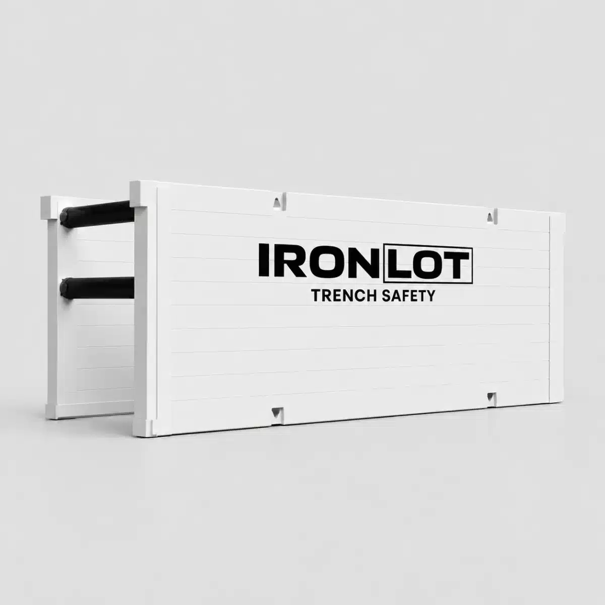 8x16 Steel Trench Box - ESC 6 Inch Wall - Iron Lot Trench Safety