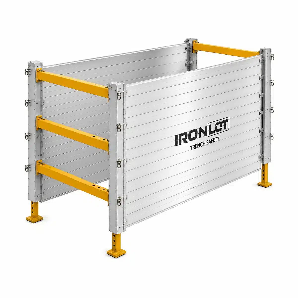 10 ft tall aluminum trench box
