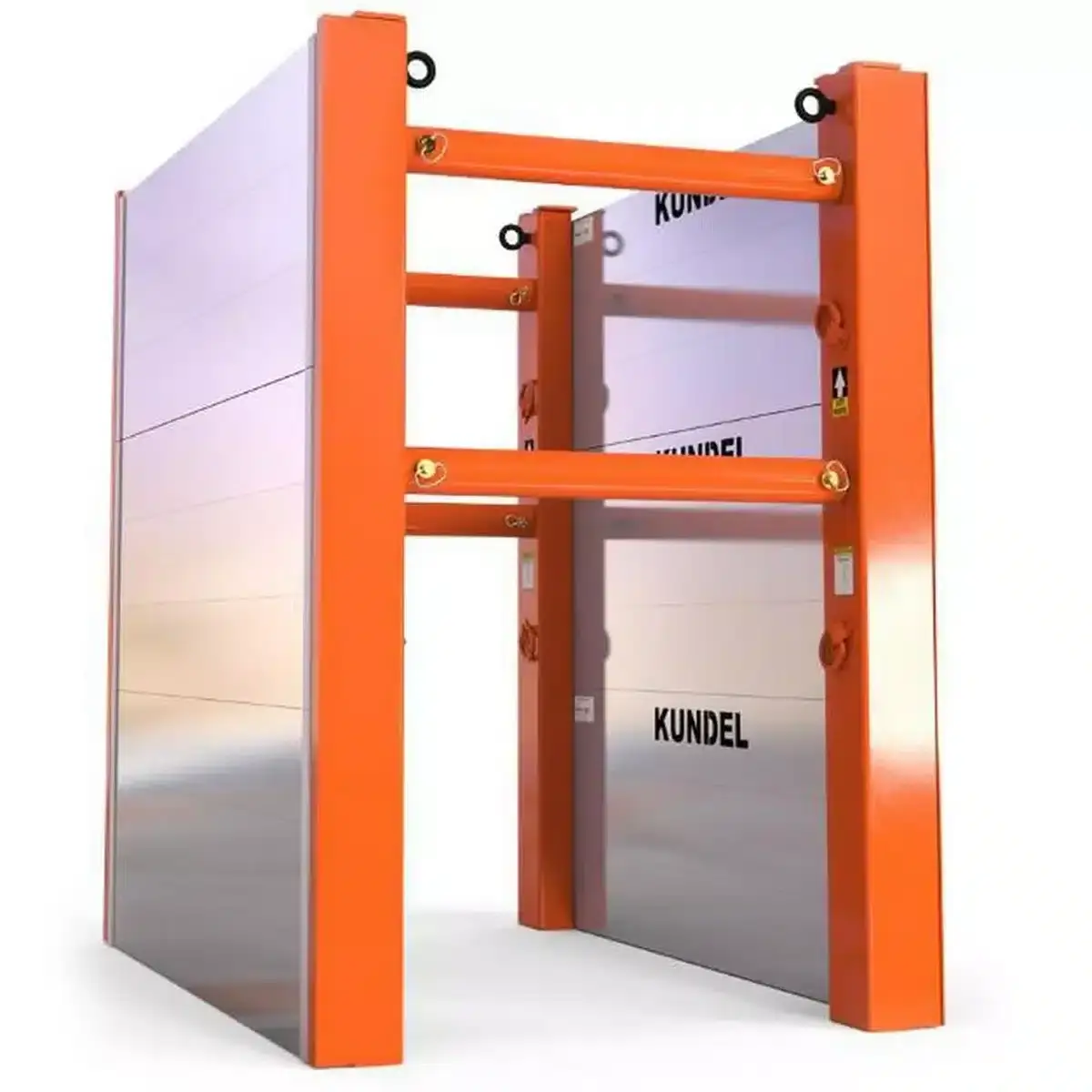 Steel Framed Aluminum Trench Box - Iron Lot Trench safety