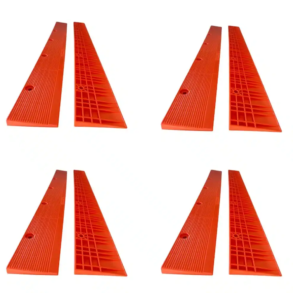 Road Plate Ramp 8 Pack - Iron Lot Trench Safety