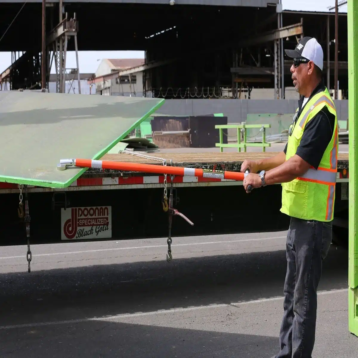 SAFE-T-STIK in use - Iron Lot Trench Safety